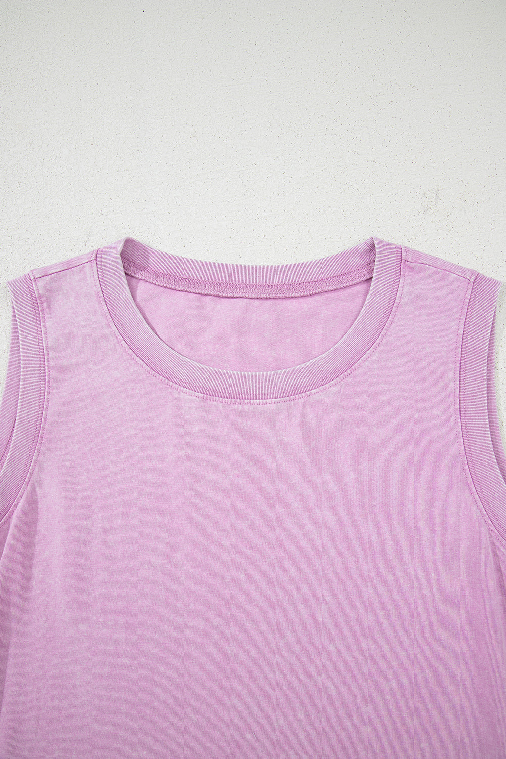 Mineral Wash Pocketed Tank Mini Dress