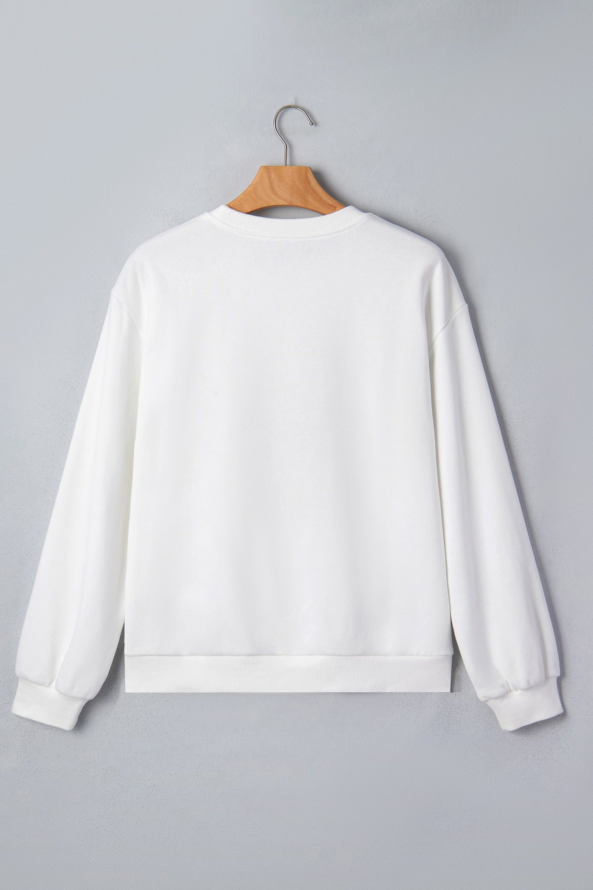 Cozy Christmas Gingerbread Embroidered Sweatshirt
