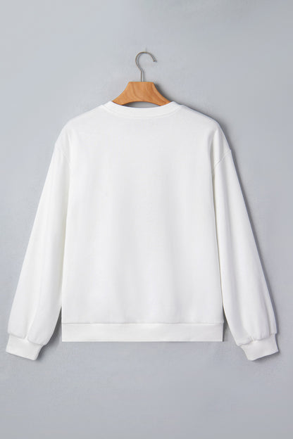 Cozy Christmas Gingerbread Embroidered Sweatshirt