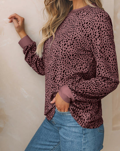 Leopard Long Sleeve Top