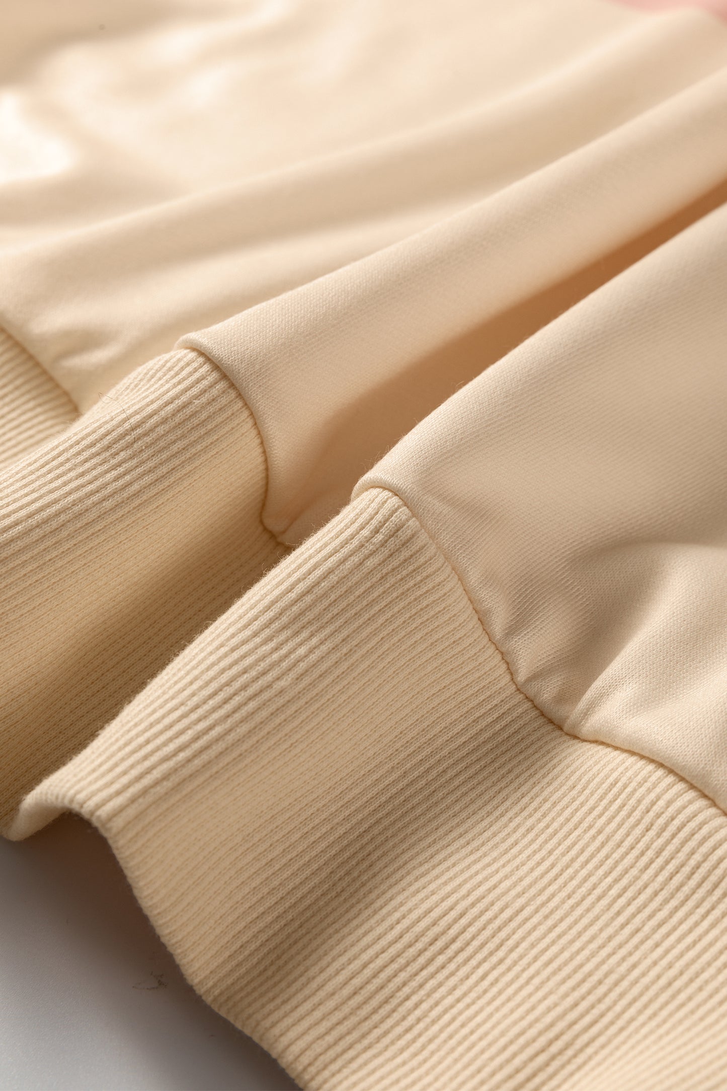 Stripe Puff Sleeve Pullover Sweatshirt