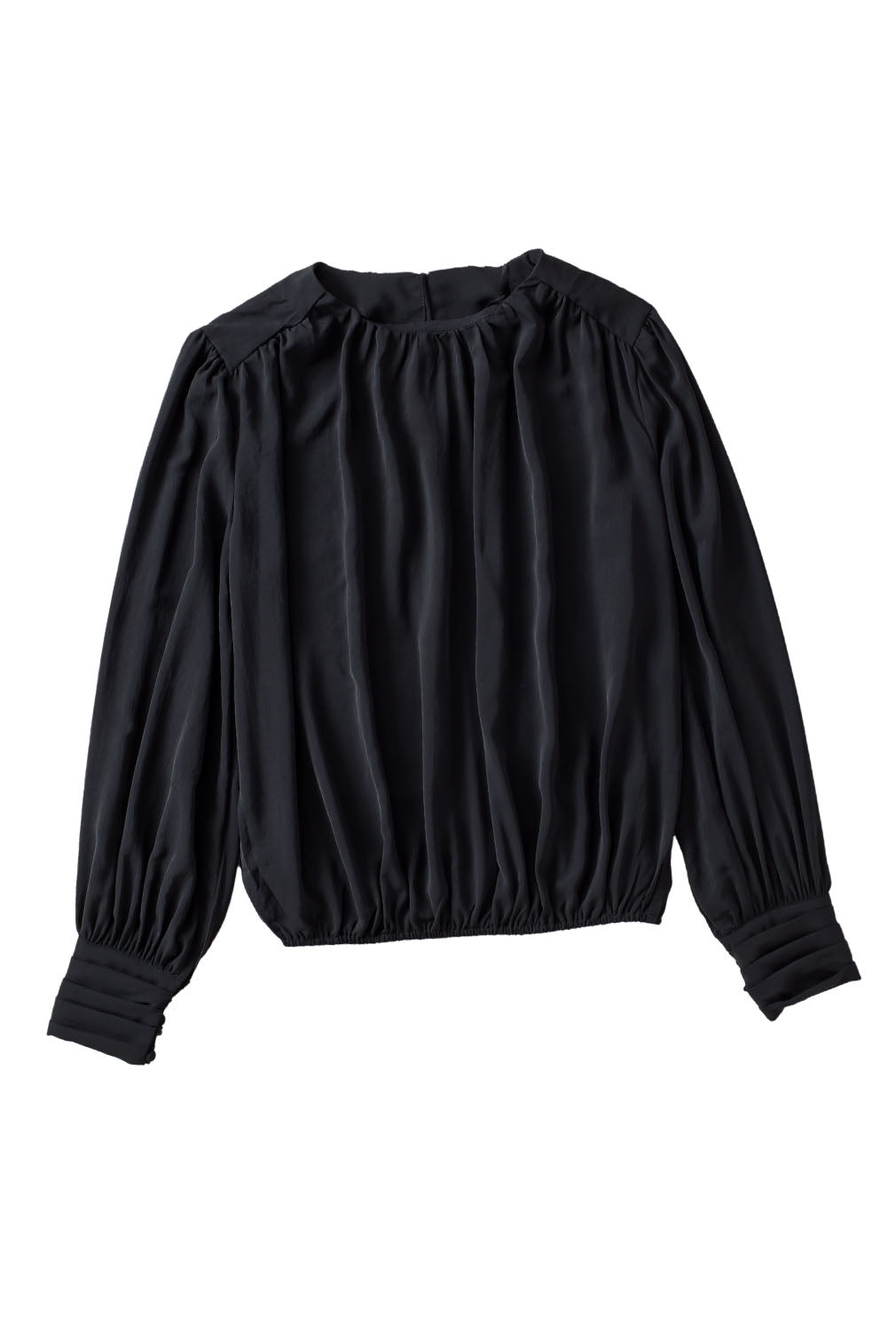 Timeless Gathered Puff Sleeve Blouse