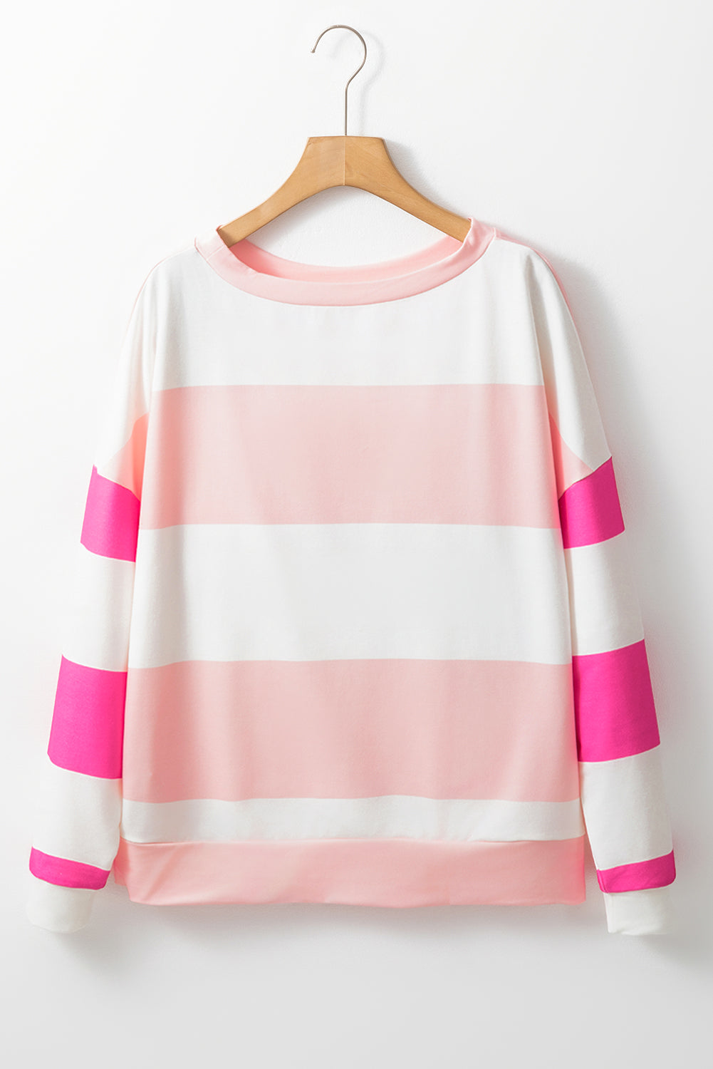 Colorblock Stripe Long Sleeve Top