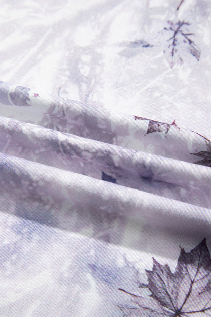 Camo Woodland Drop Shoulder Tunic Tee