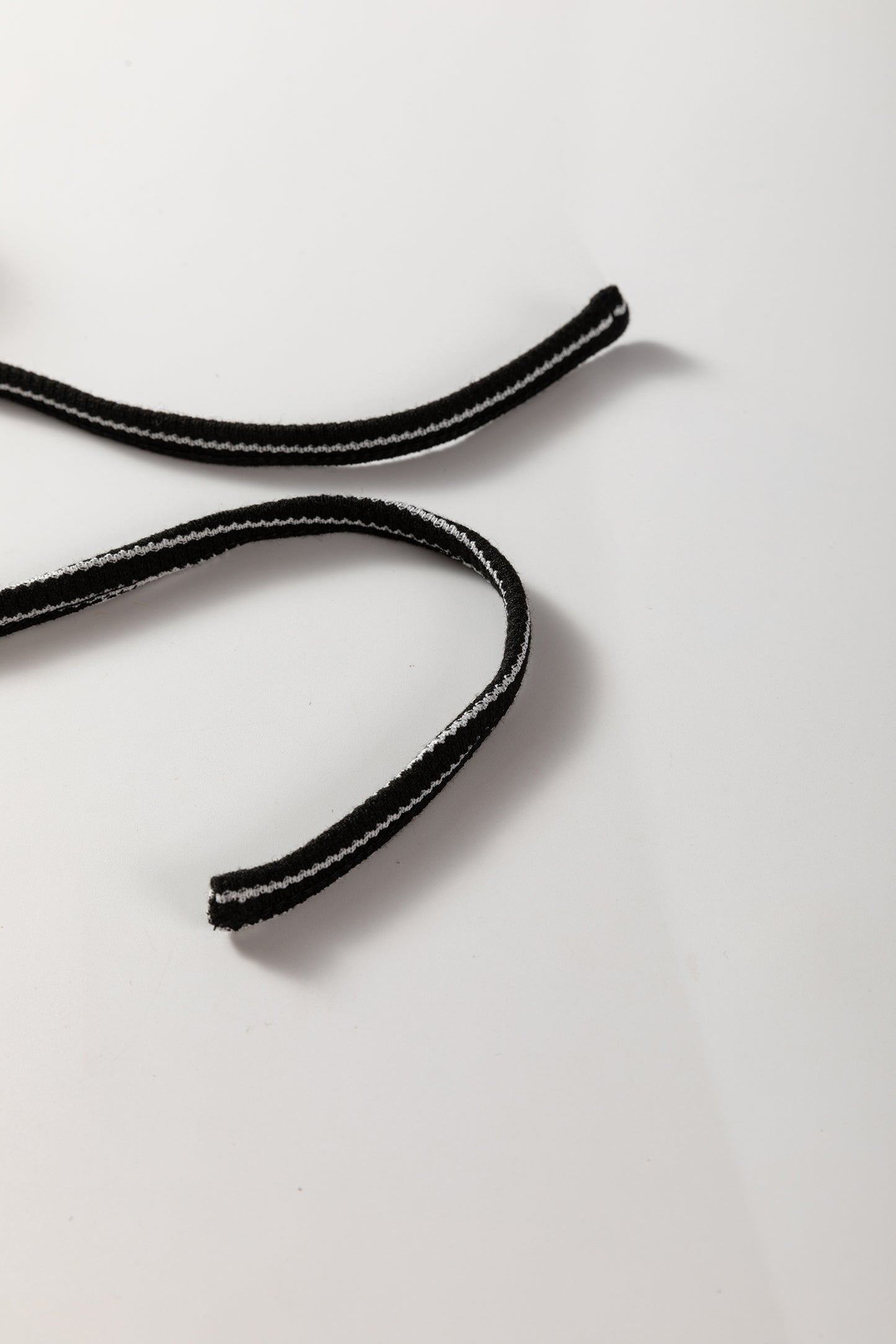 Stripe Collared Top and Drawstring Pants Set