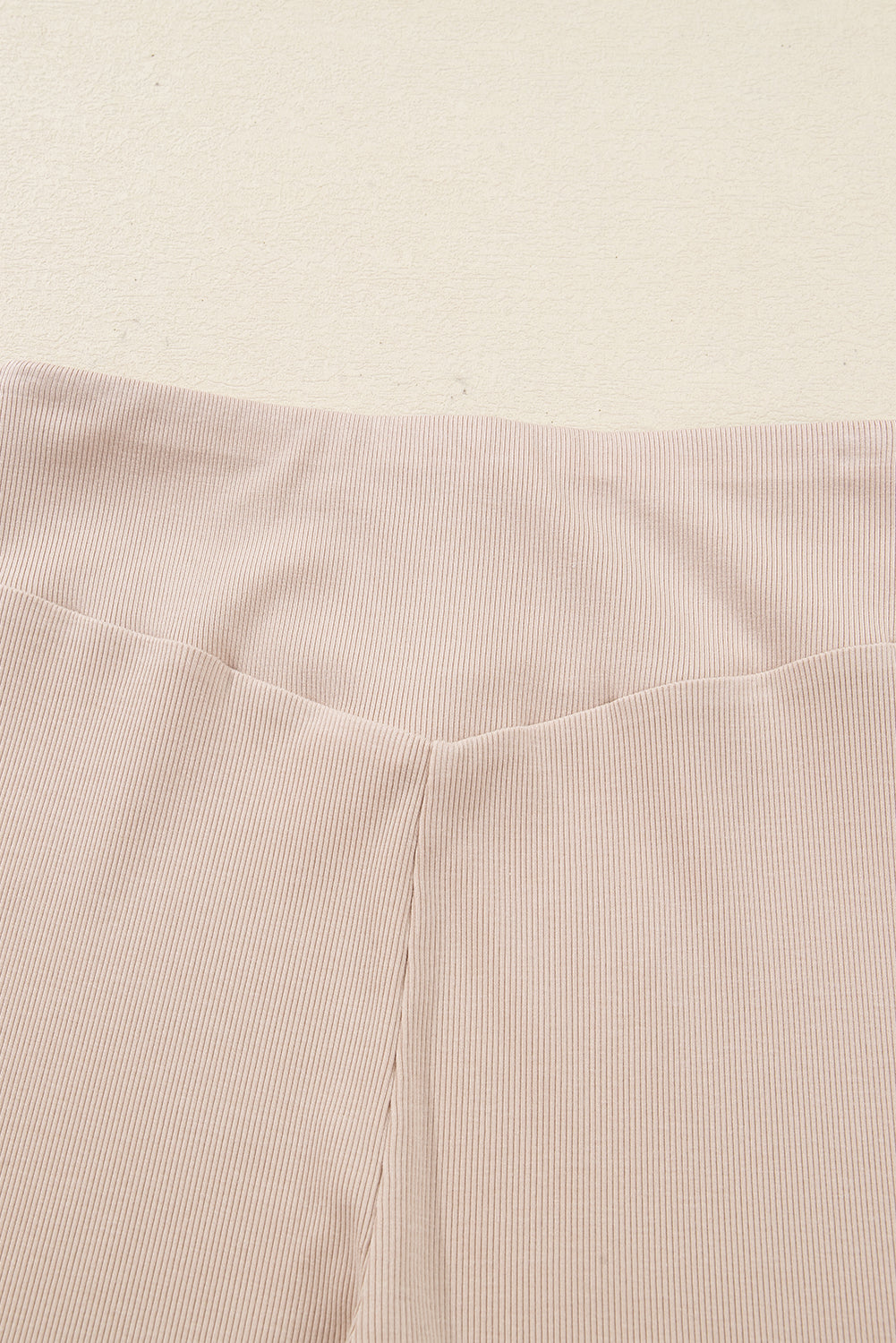 Solid Side Slit Sweatshirt and Leggings Set