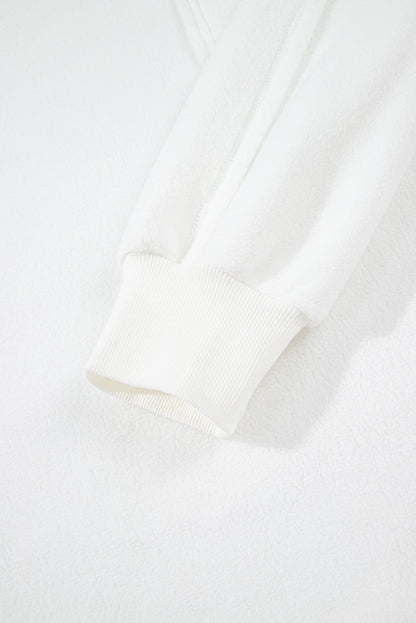 Solid Knit Reverse Seam Chest Pocket Sweatshirt