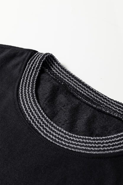 Halloween Rhinestone Pumpkin Patchwork Long Sleeve Top