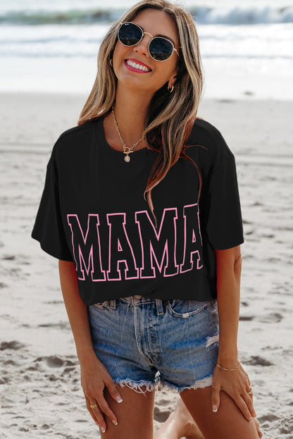 MAMA Short Sleeve Graphic T-Shirt