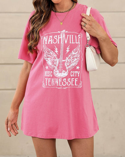 Nashville Guitar Short Sleeve T-Shirt