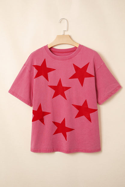 Independence Day Star Mineral Wash T-Shirt