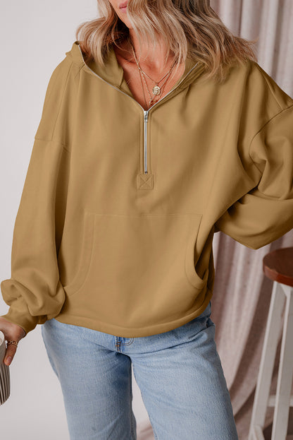 Fleece Lined Kangaroo Pocket Hoodie