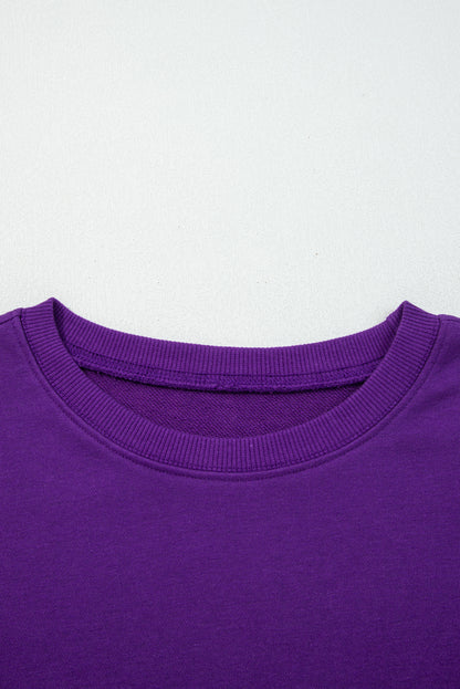 Varsity Stripe Pullover and Mini Skirt Set