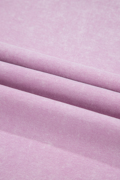 Mineral Wash Pocketed Tank Mini Dress