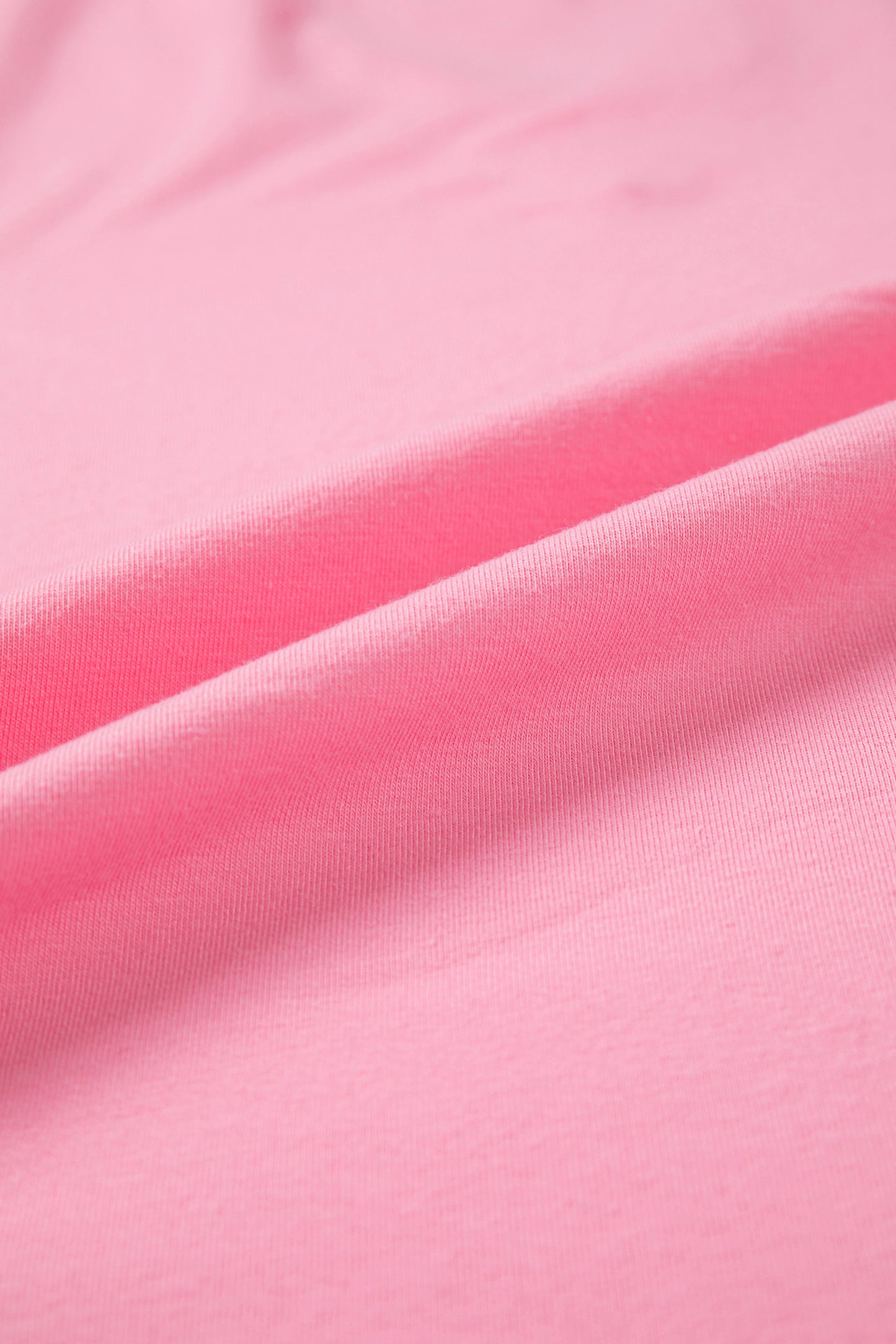 Solid V-Neck Short Puff Sleeve Blouse