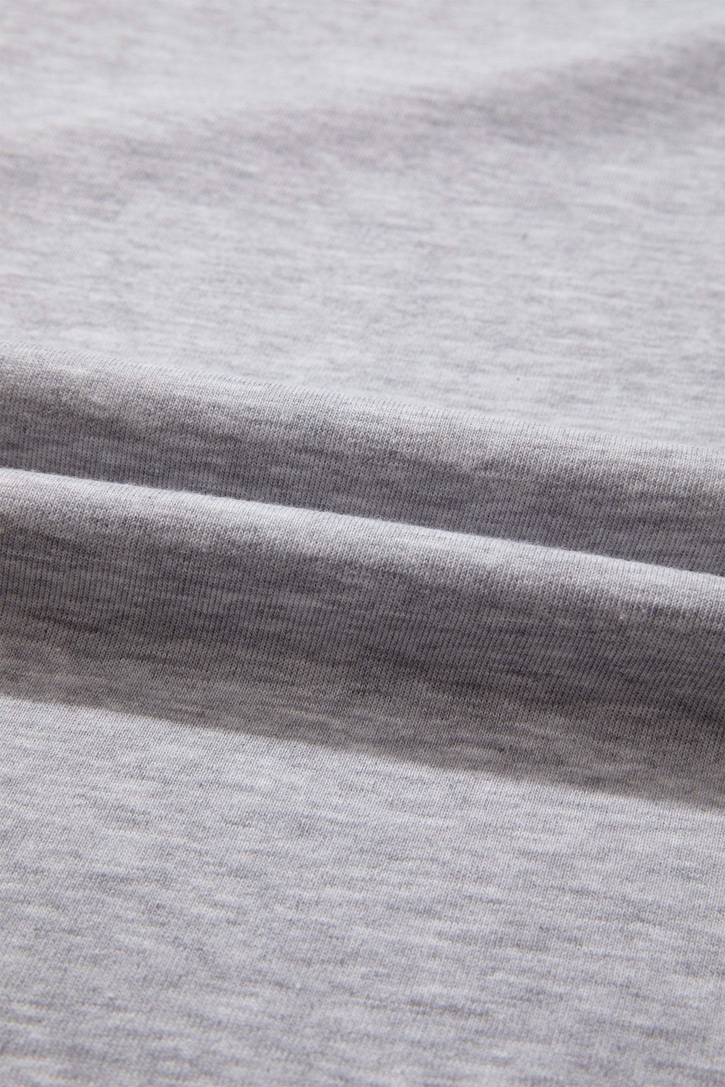 Stripe Patchwork Raw Edge Oversize Tee