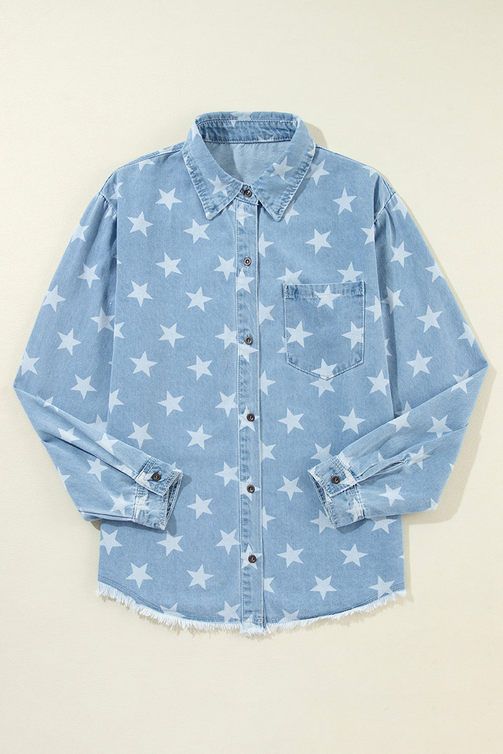 Star Denim Raw Hem Jacket