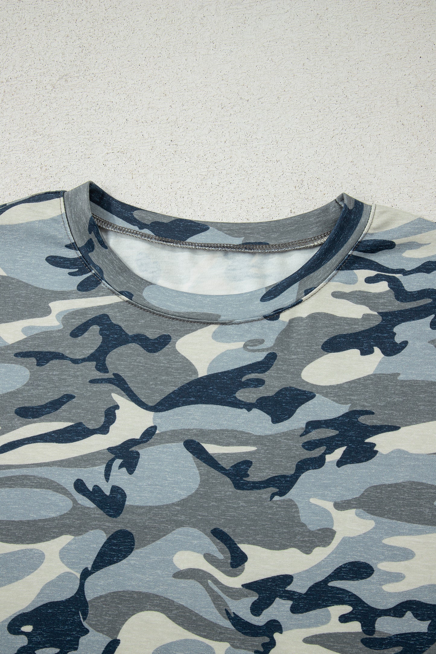 Camo Crew Neck T-Shirt