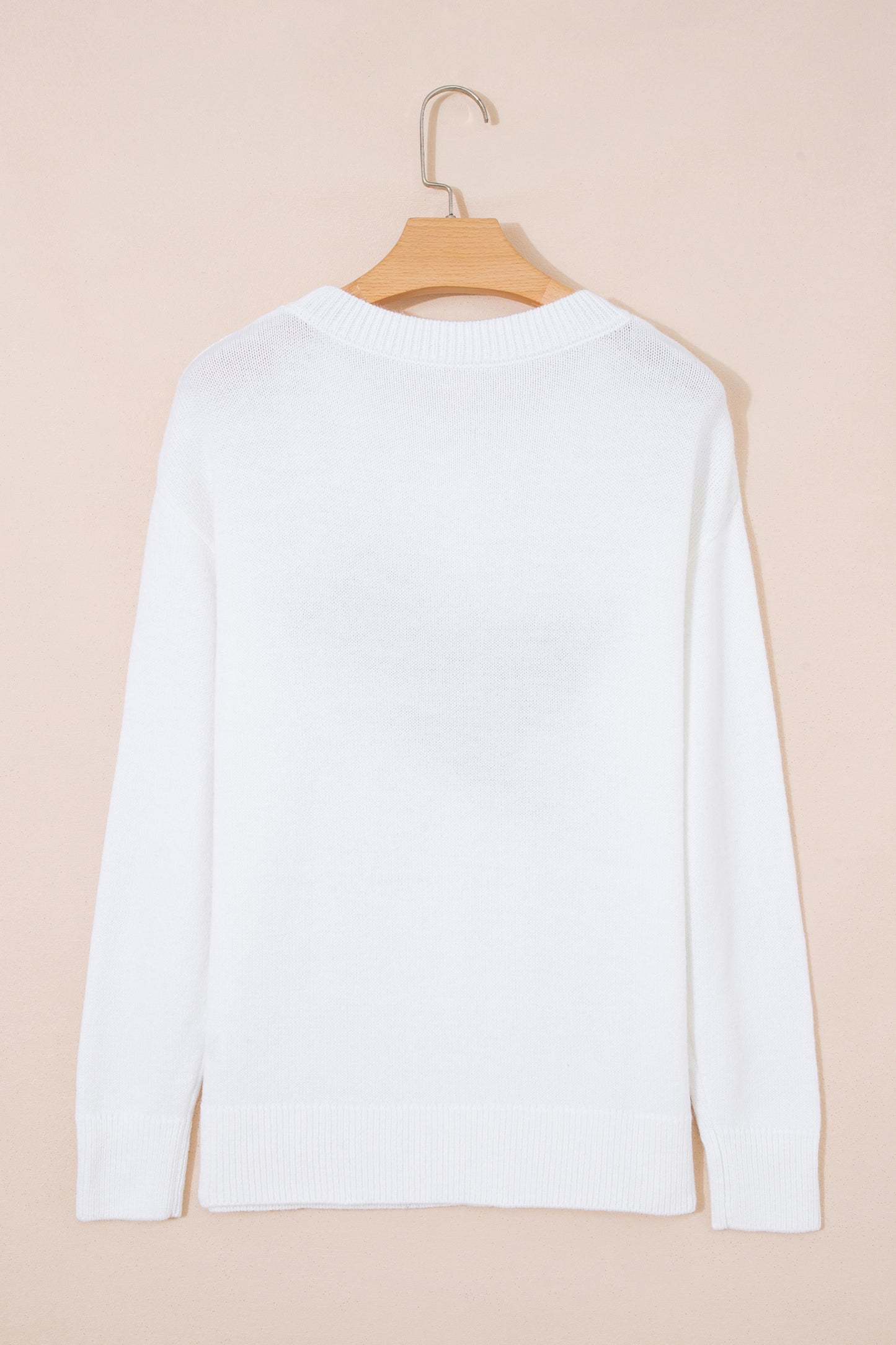 Mallard Drop Shoulder Long Sleeve Pullover Sweater