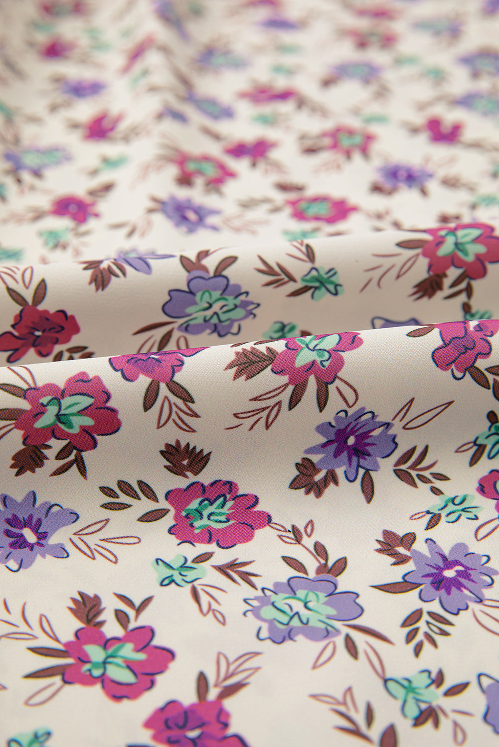 Ditsy Floral Smocked Sleeveless Maxi Dress