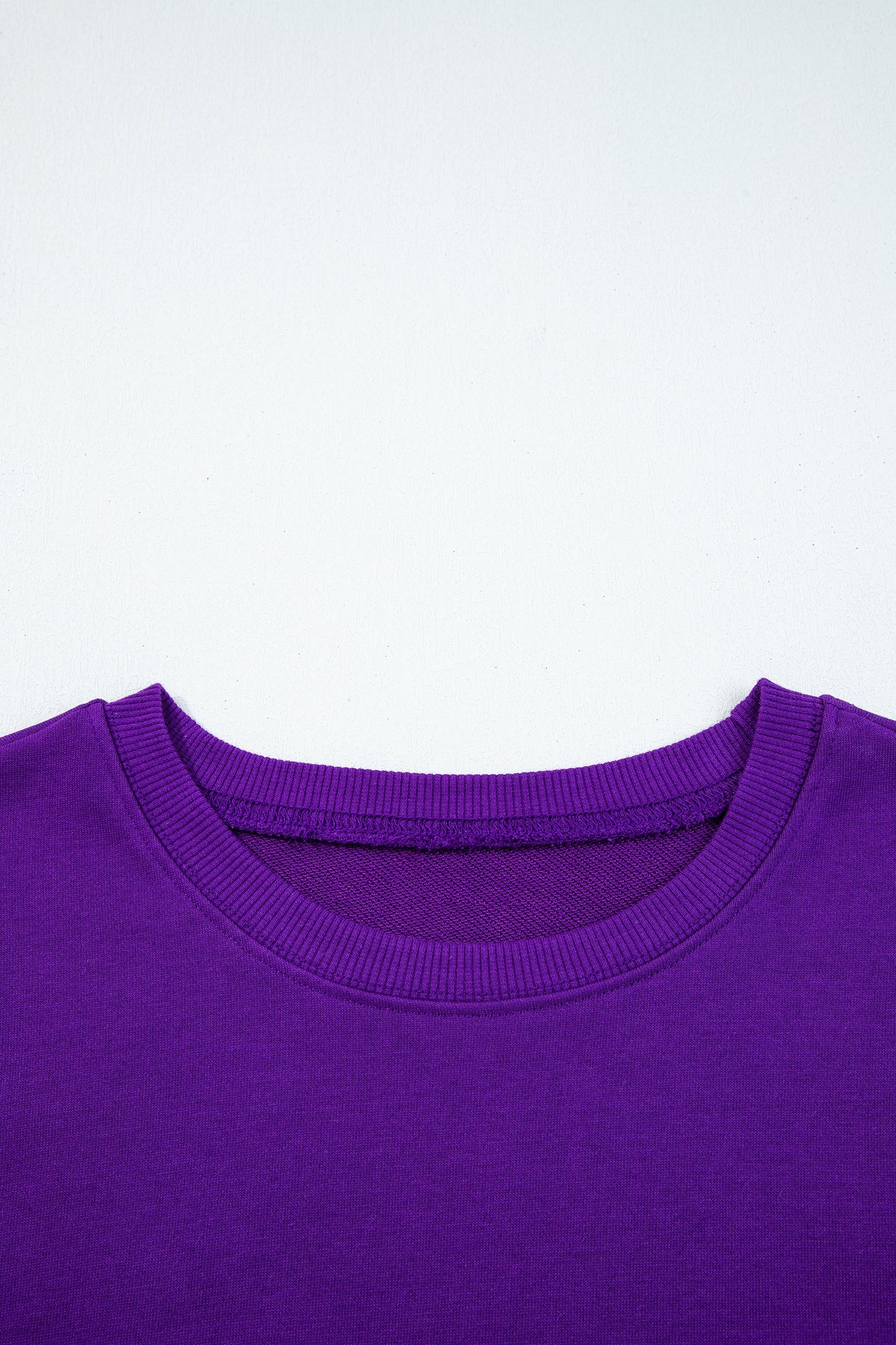 Varsity Stripe Long Sleeve Sweatshirt Dress