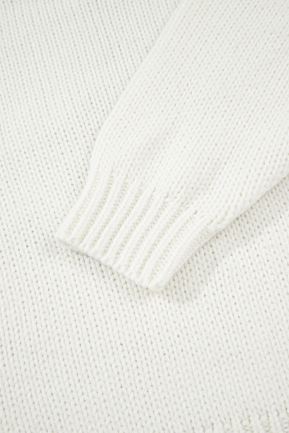 Western Bow Tie Boots Embroidered Drop Shoulder Sweater