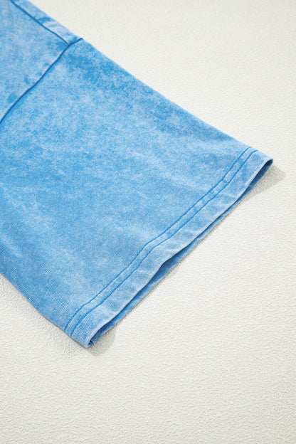 Mineral Wash Oversize Short Sleeve T-Shirt