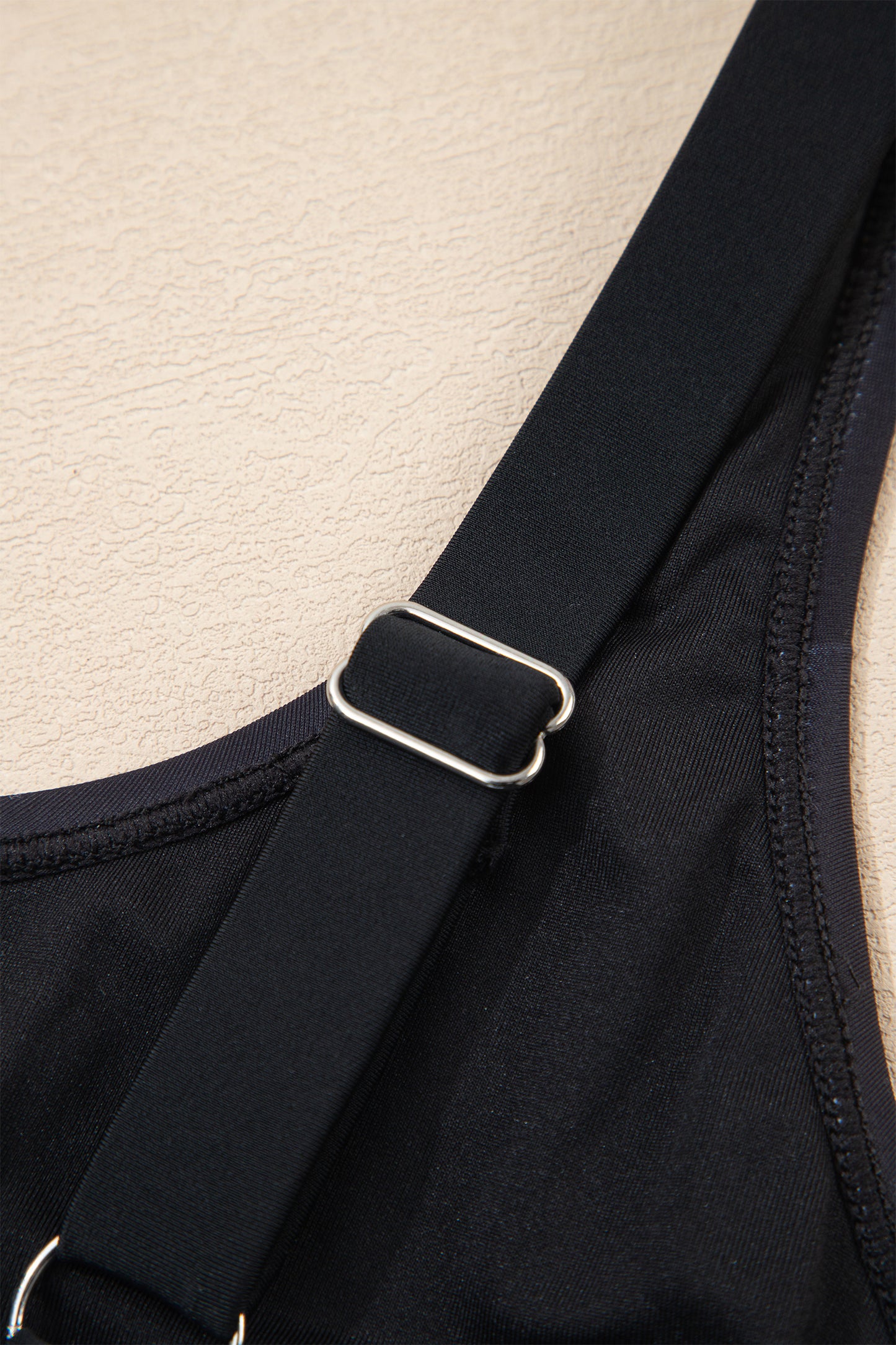 Floral Sleeveless Drawstring One-Piece Swimsuit