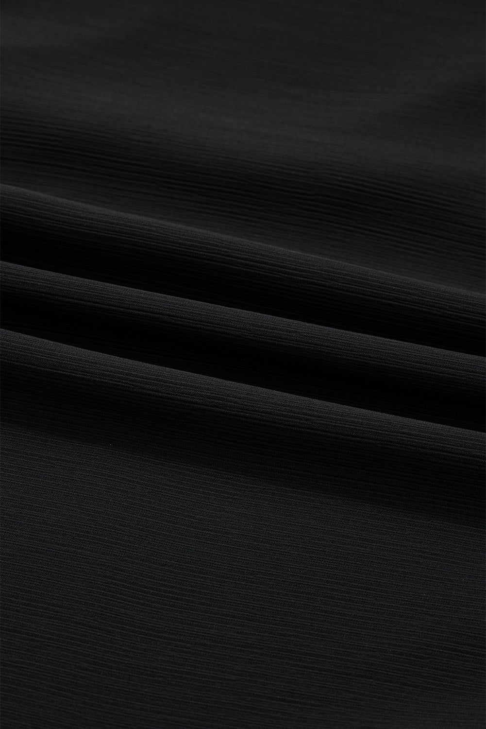 Plus Size Ruffle Balloon Sleeve Chiffon Shirt