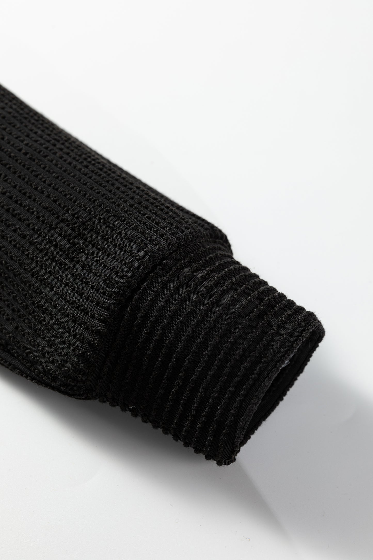 Christmas Merry Corded Knit Long Sleeve Top