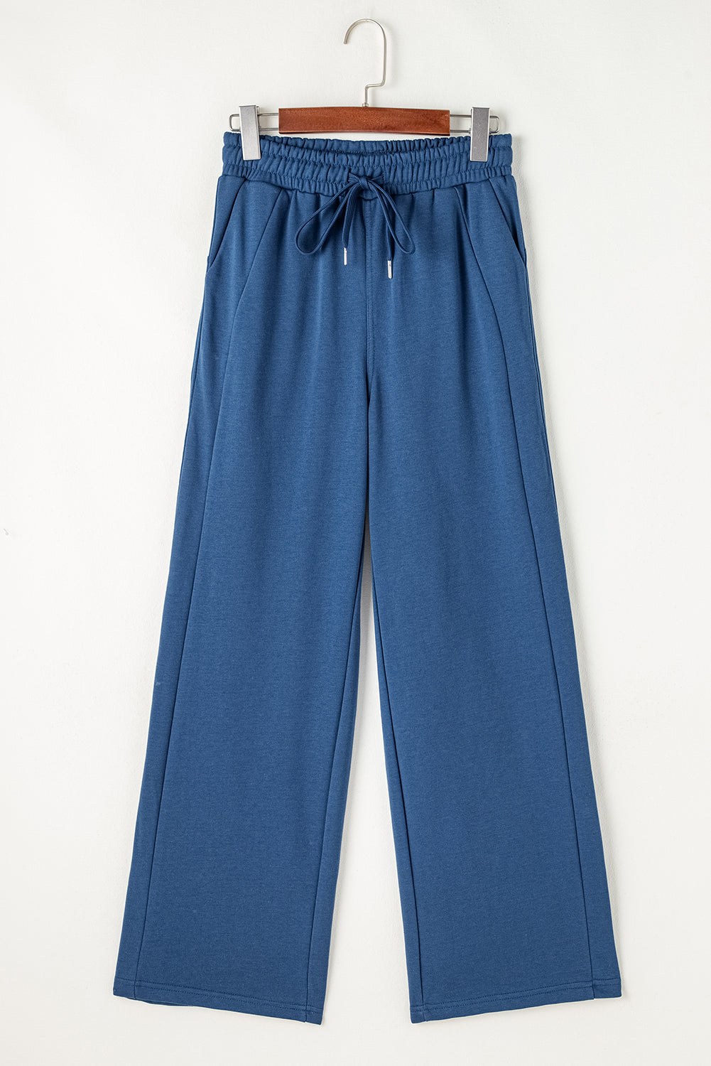 Drawstring High Waist Pocketed Sweatpants