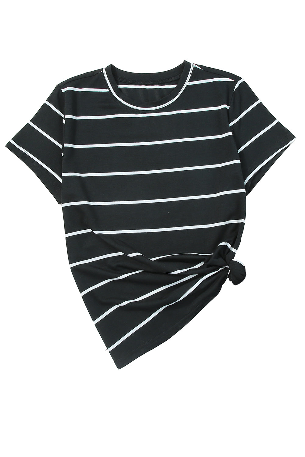 Stripe Round Neck T-Shirt