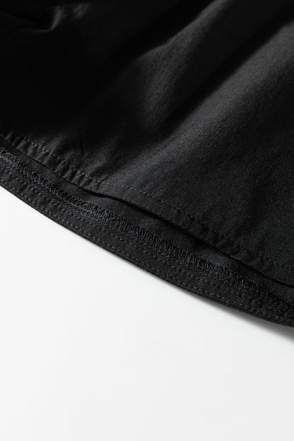 Varsity Stripe Elastic Waist Athleisure Shorts