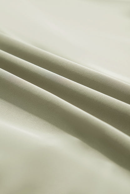 Solid Buttoned Collar T-Shirt Mini Dress