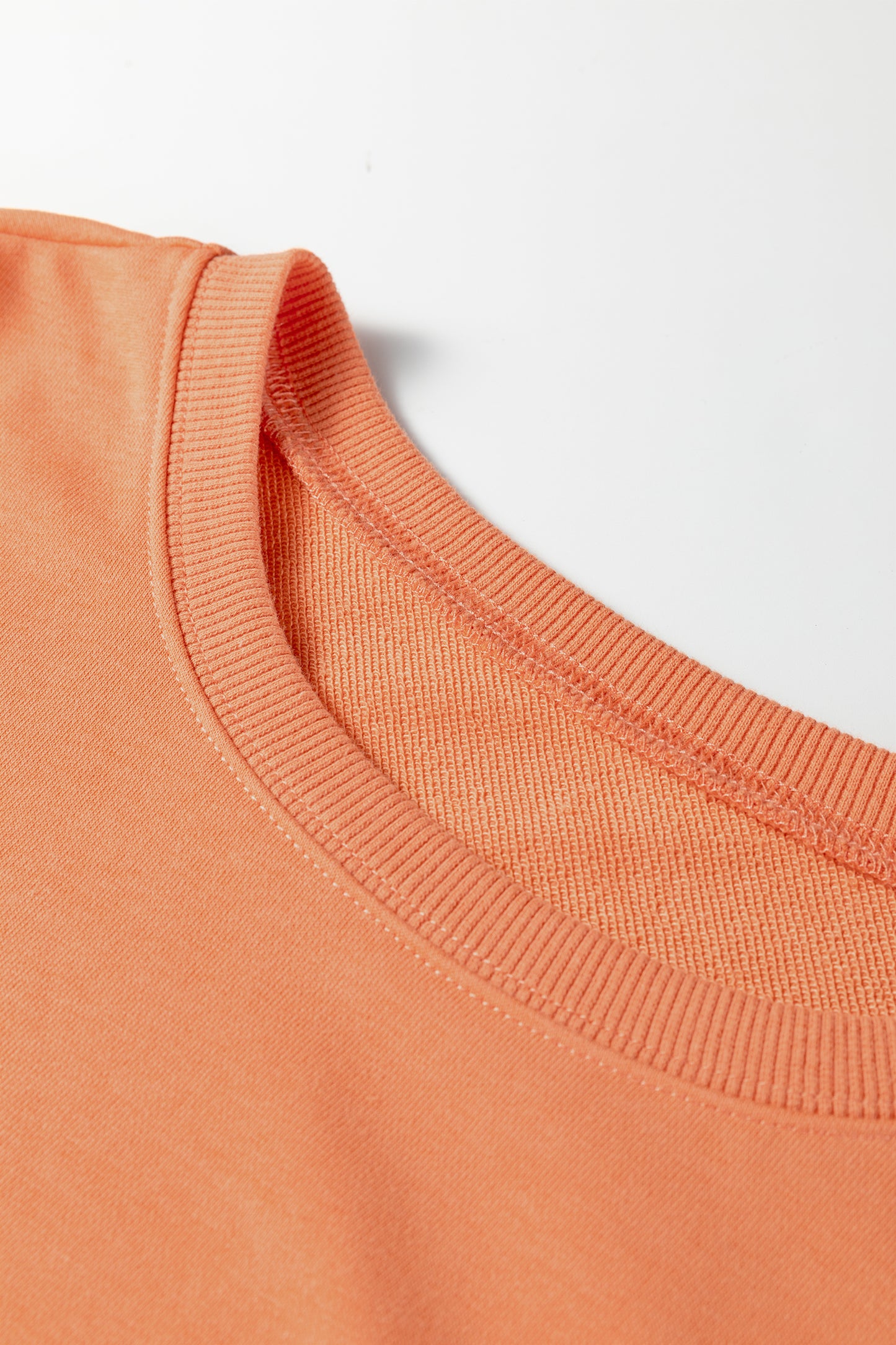 Floral Bow Tie Patch Reverse Seam Sweatshirt