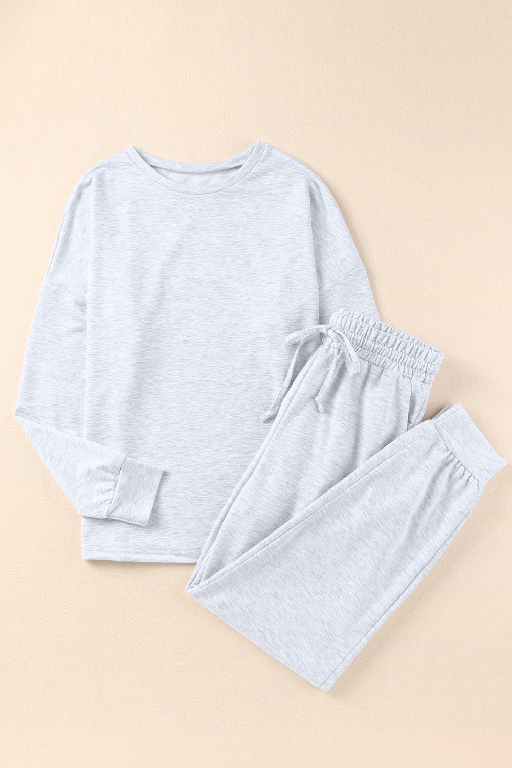 Pullover and Drawstring Pants Set