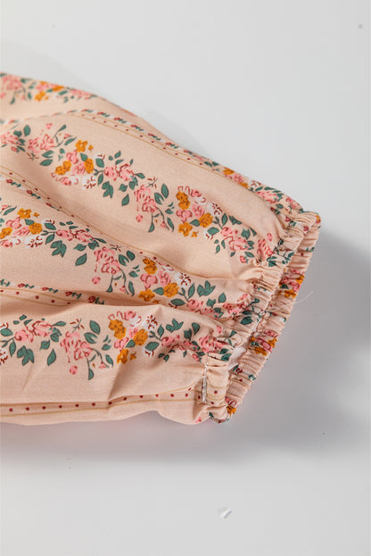 Floral Lace Square Neck Velvet Bow Tie Mini Dress