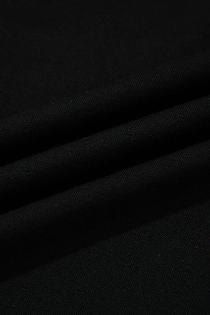 Stripe Trim Zipped Polo Collar Tee Dress