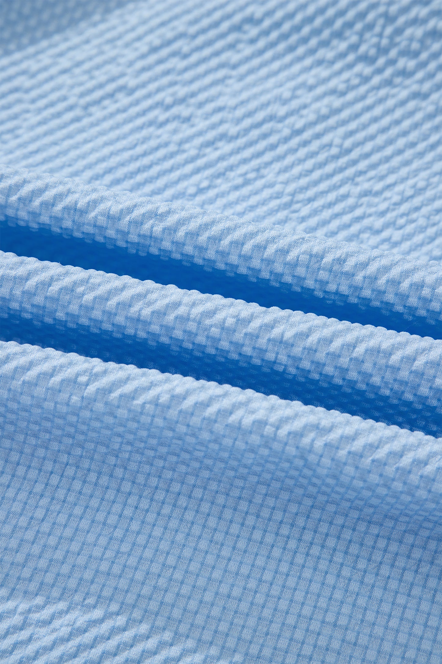 Flower Embroidered Puff Sleeve Split Neck Blouse