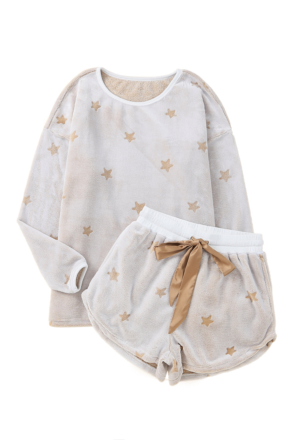 Star Plush Pullover Lounge Set