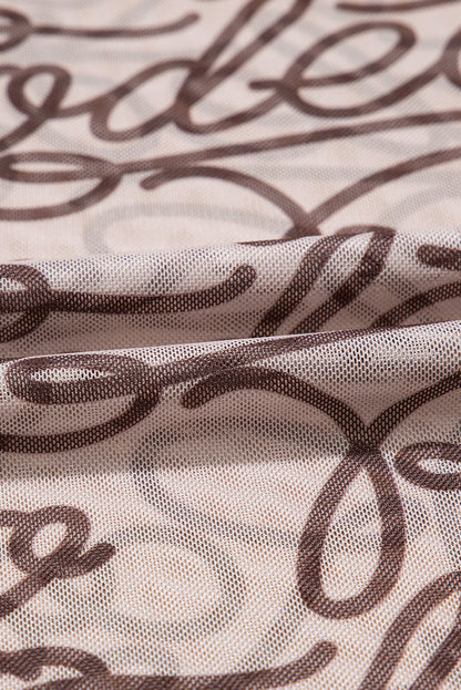 Western Rodeo Mesh Short Sleeve T-Shirt