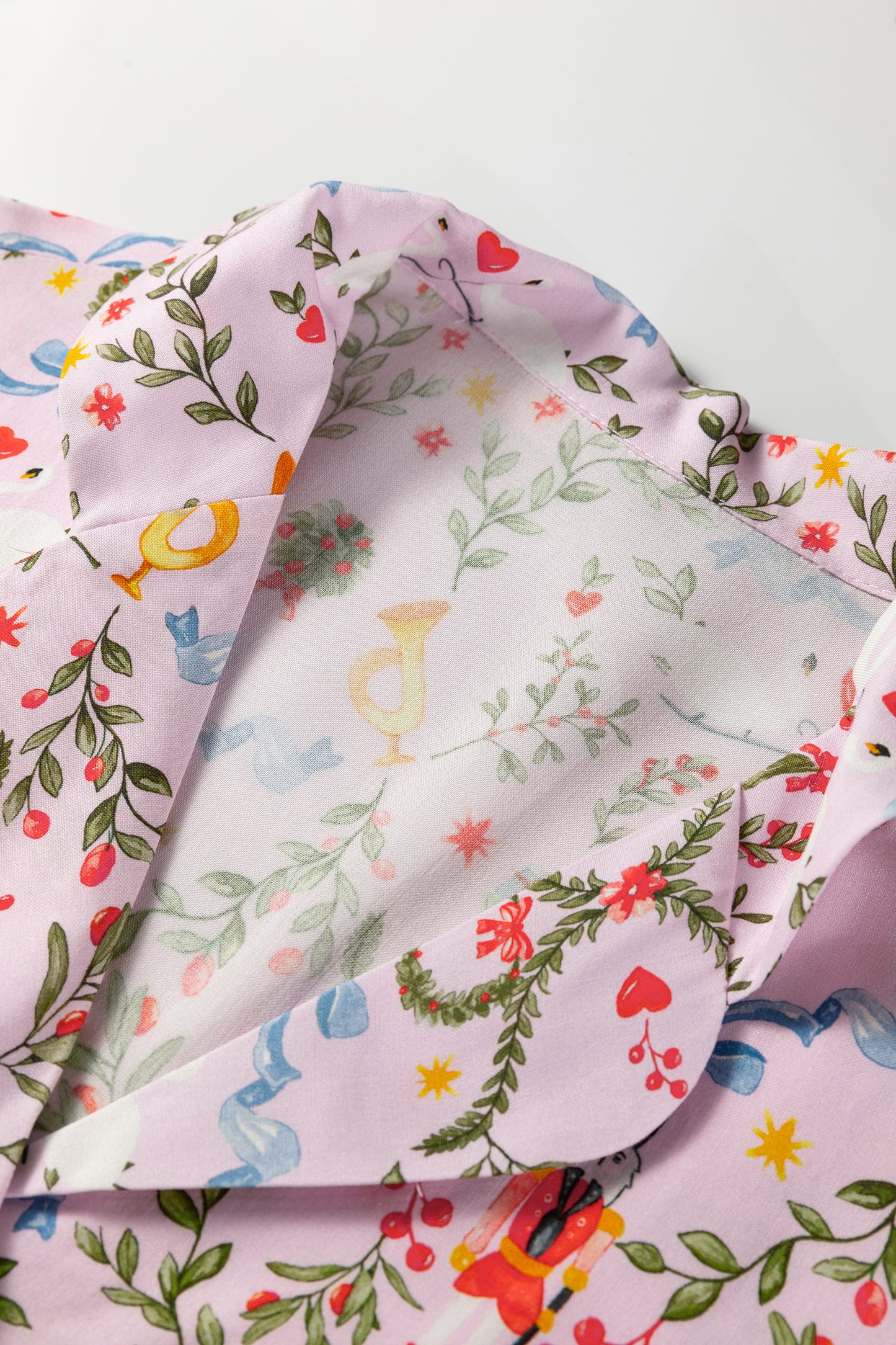 Christmas Nutcracker Top and Shorts Pajama Set