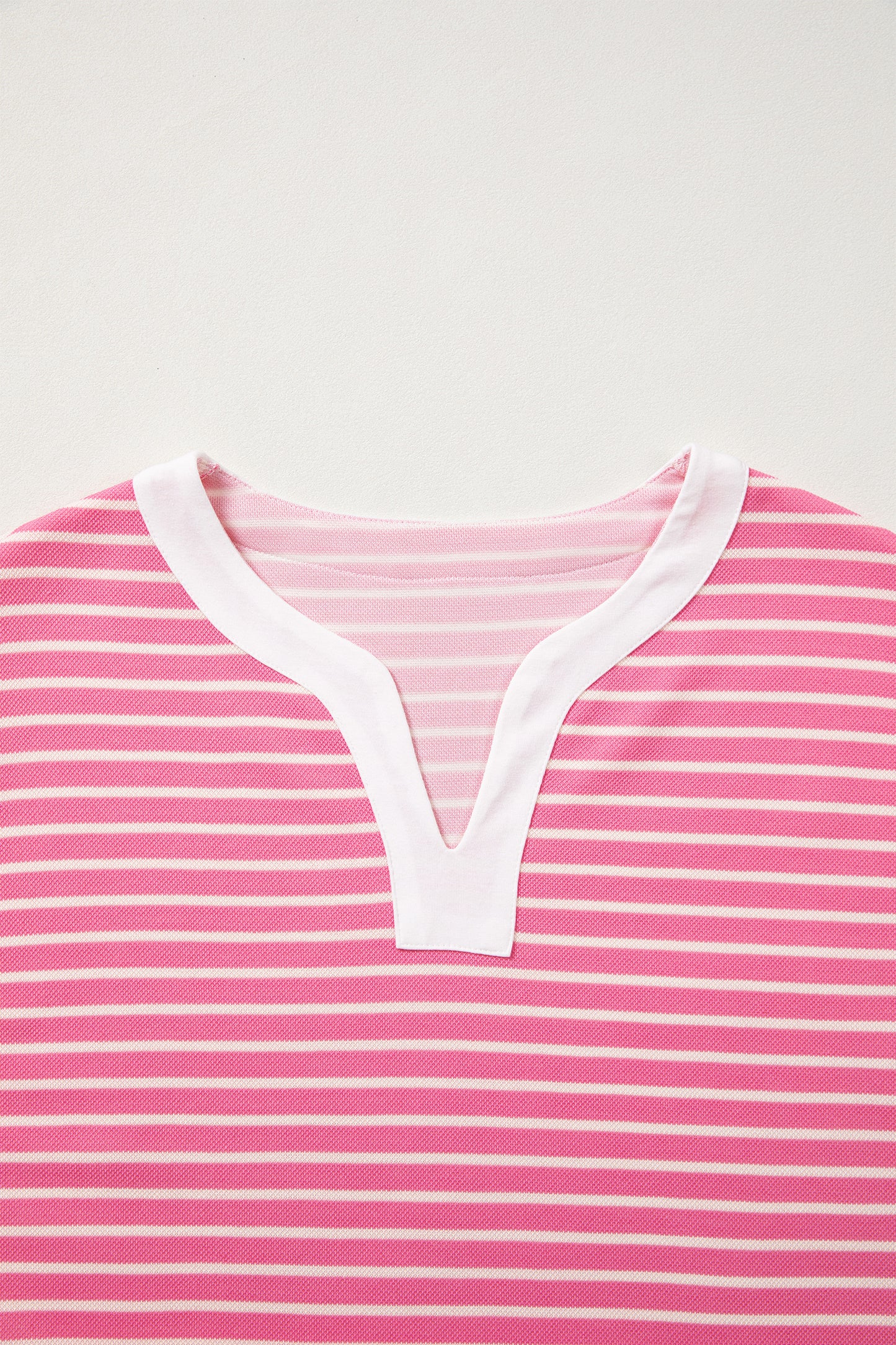 Stripe Colorblock Notched Neck Sleeveless Mini Dress