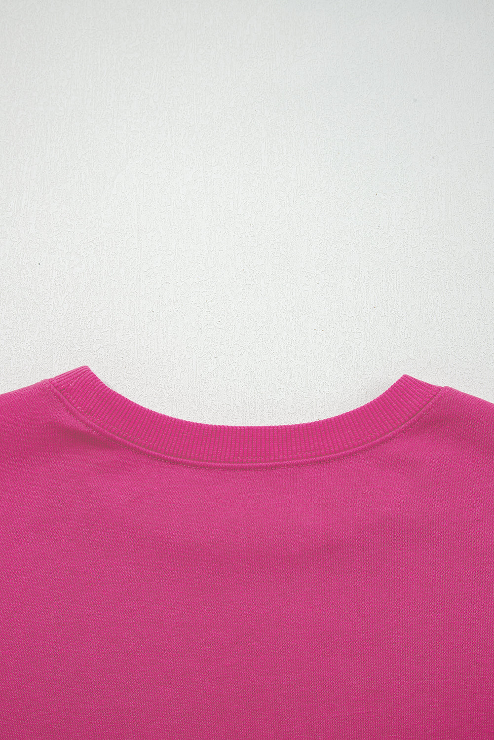 Varsity Stripe Drop Shoulder Oversized Sweatshirt