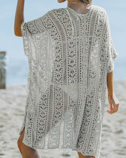 Crochet Tassel Tie Cover Up