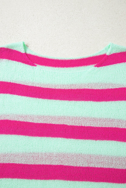 Stripe Round Neck Sweater