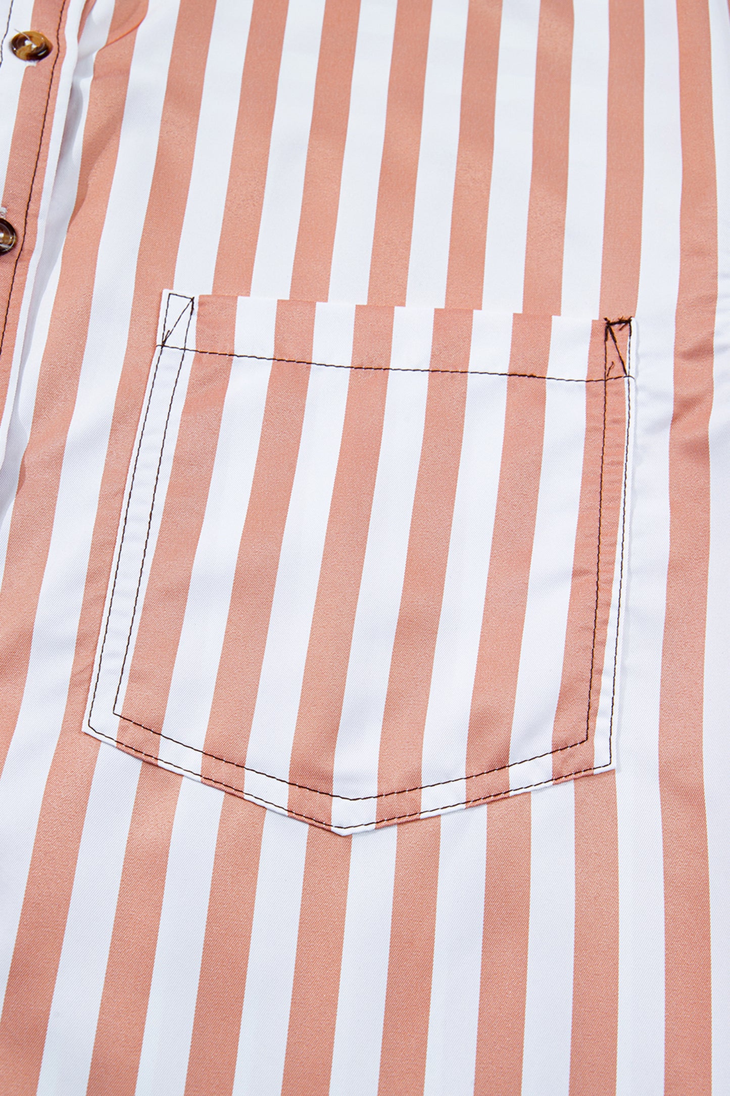 Western Stripe Button Down Long Sleeve Shirt