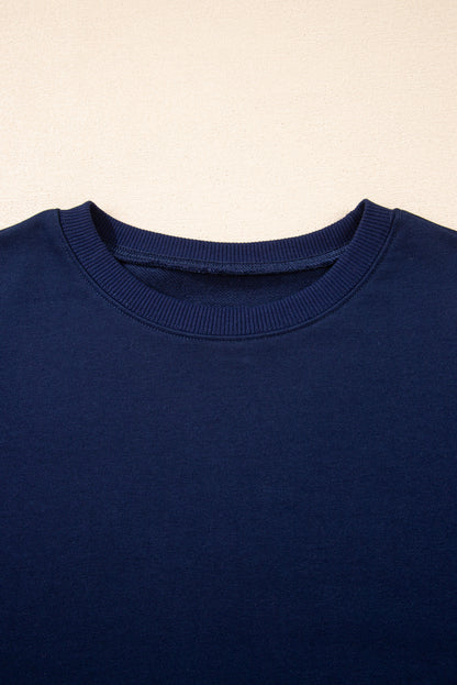 Varsity Stripe Pullover and Mini Skirt Set