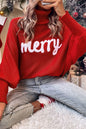 Embroidered Merry Turtleneck Sweater