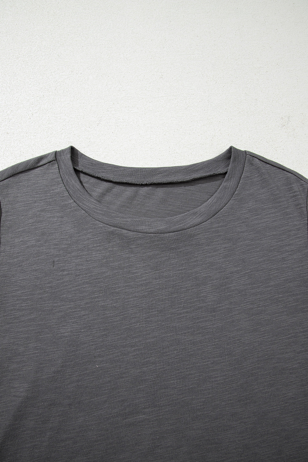 Plus Size Solid Layered Ruffle Short Sleeve Top